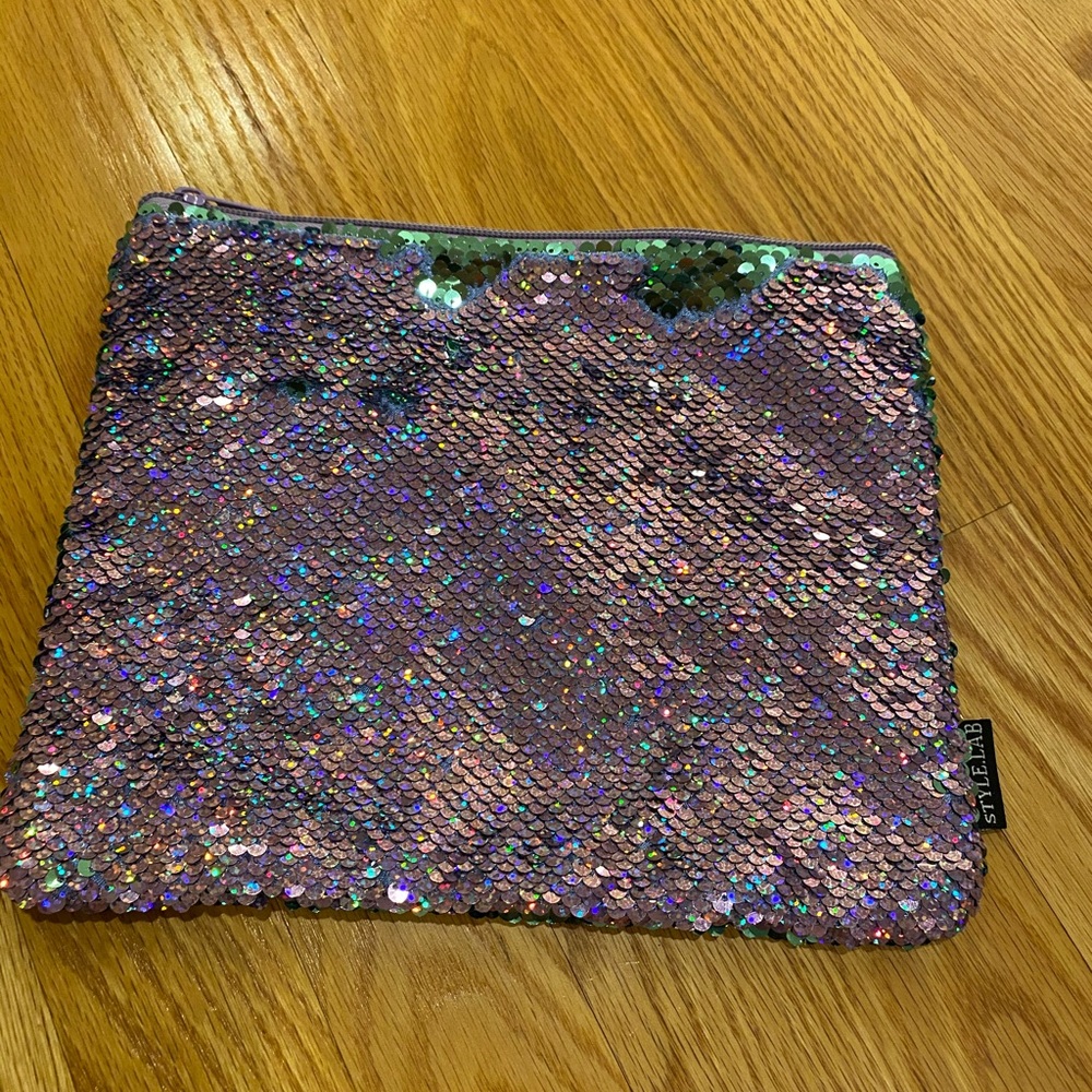 Style Lab Sequin flip bag